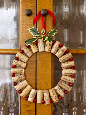 quanto custa fazer decoração de natal com rolhas