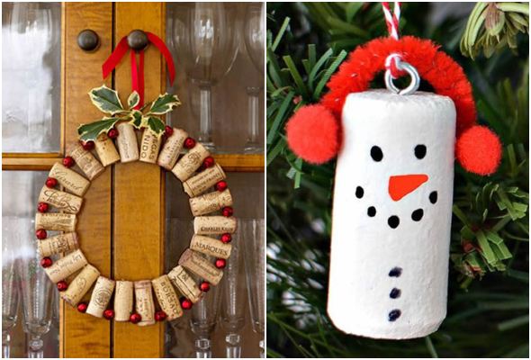 erros comuns ao fazer enfeites de natal com rolhas