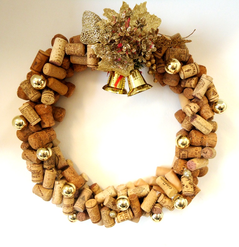 guirlanda de rolha vs árvore de rolha para decoração de natal