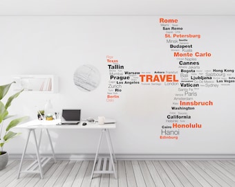 custo decoração agência viagens pequeno orçamento