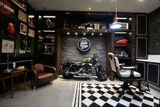 estilo industrial versus minimalista barbearia qual escolher