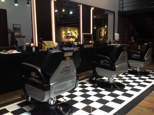 estilo industrial versus minimalista barbearia qual escolher
