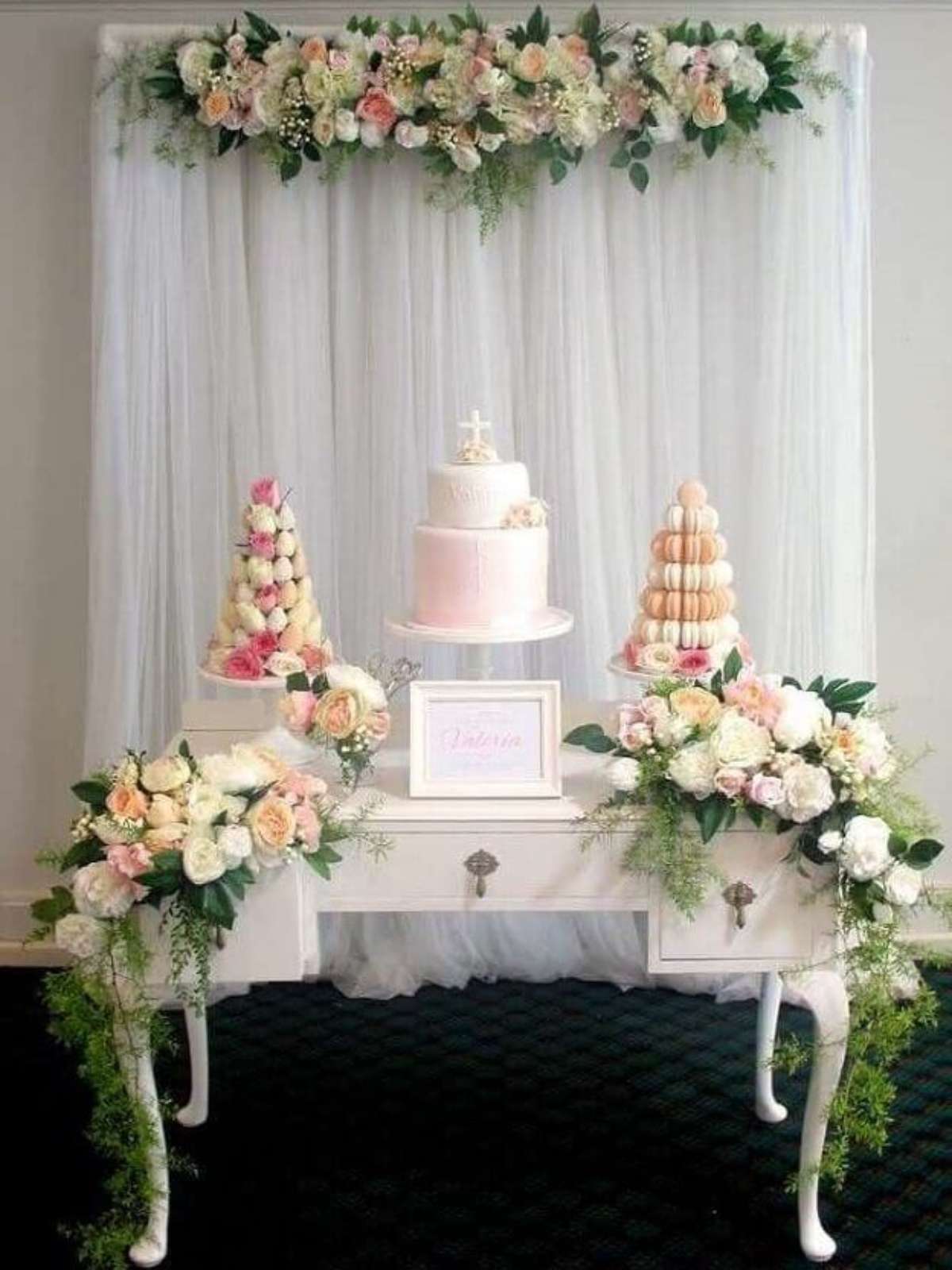 ideias de decoração de batizado simples e barata