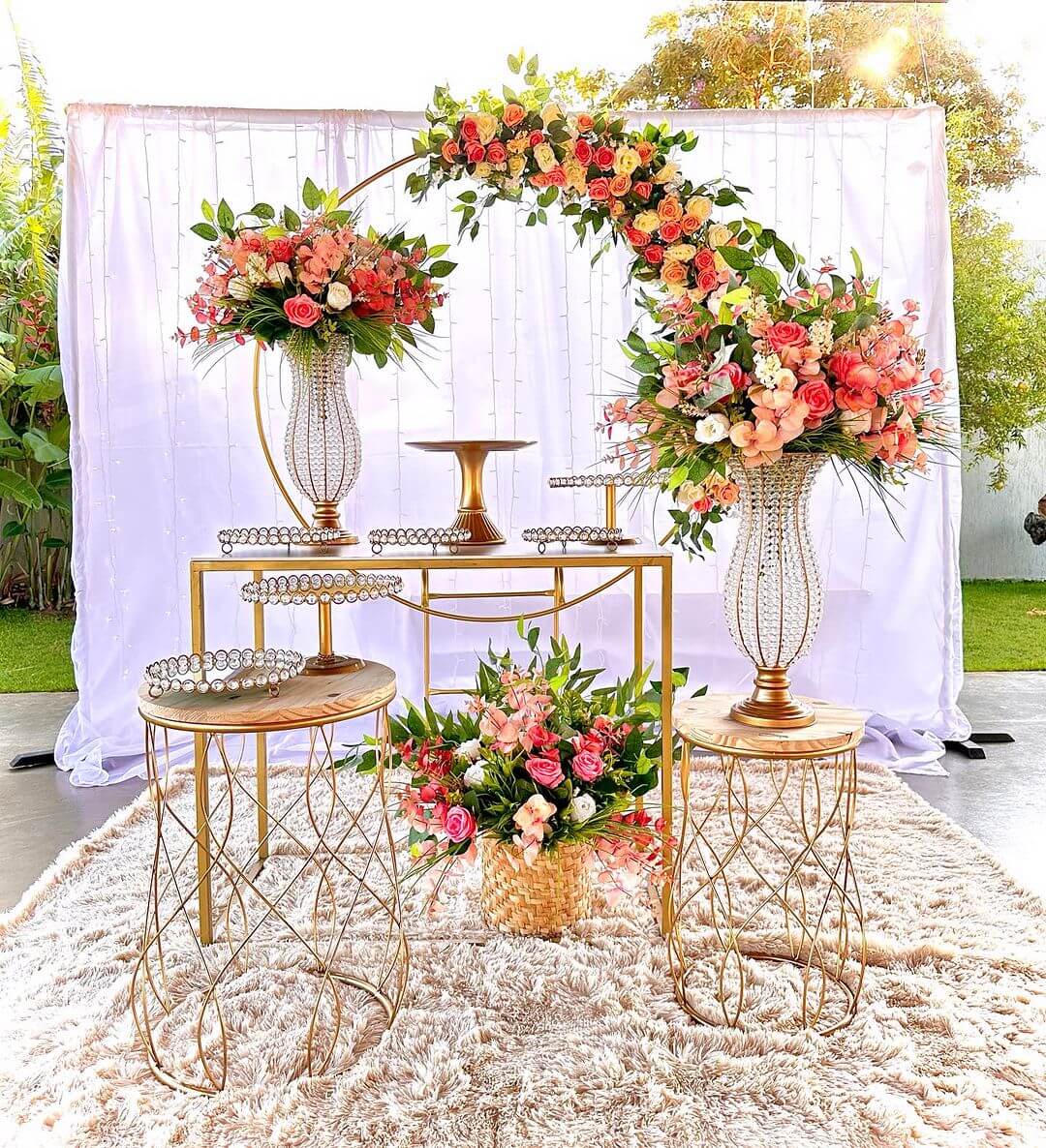 ideias de decoração de casamento simples