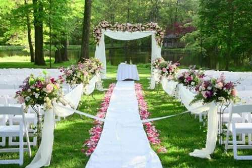 decoração de casamento simples e barata