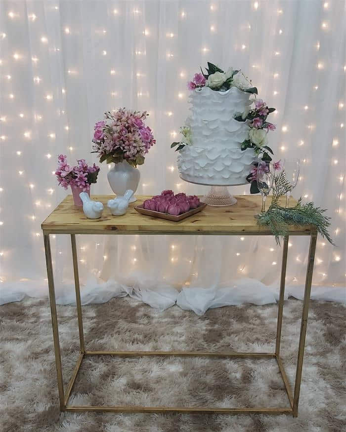 ideias de decoração de casamento simples