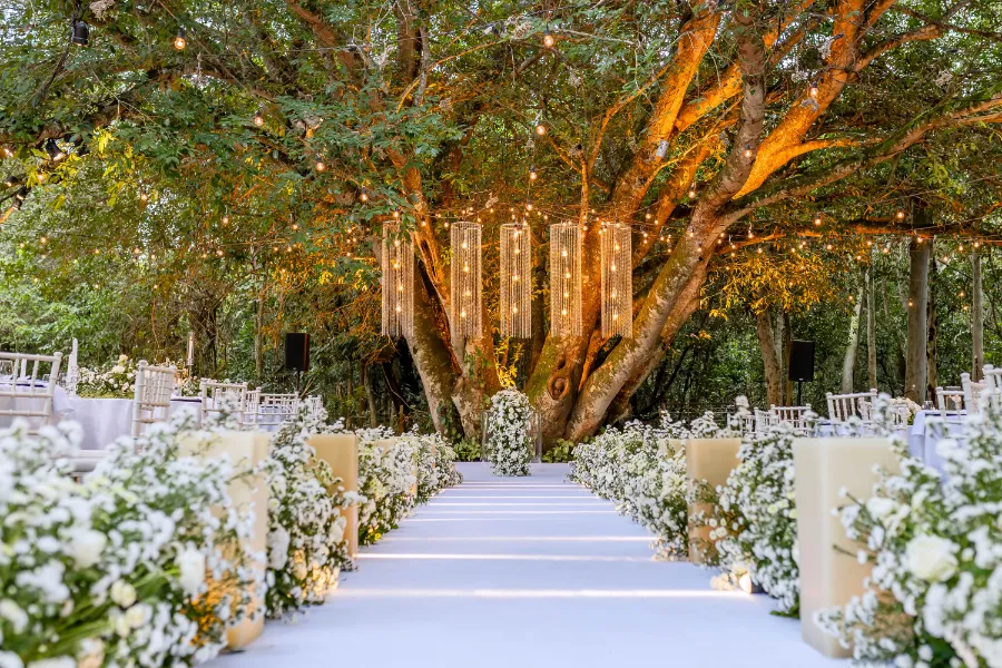 decoração de casamento rústico simples
