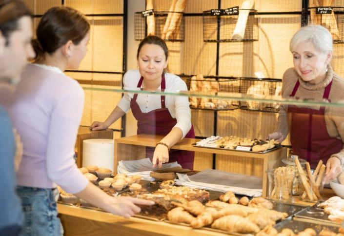 decoração de confeitaria