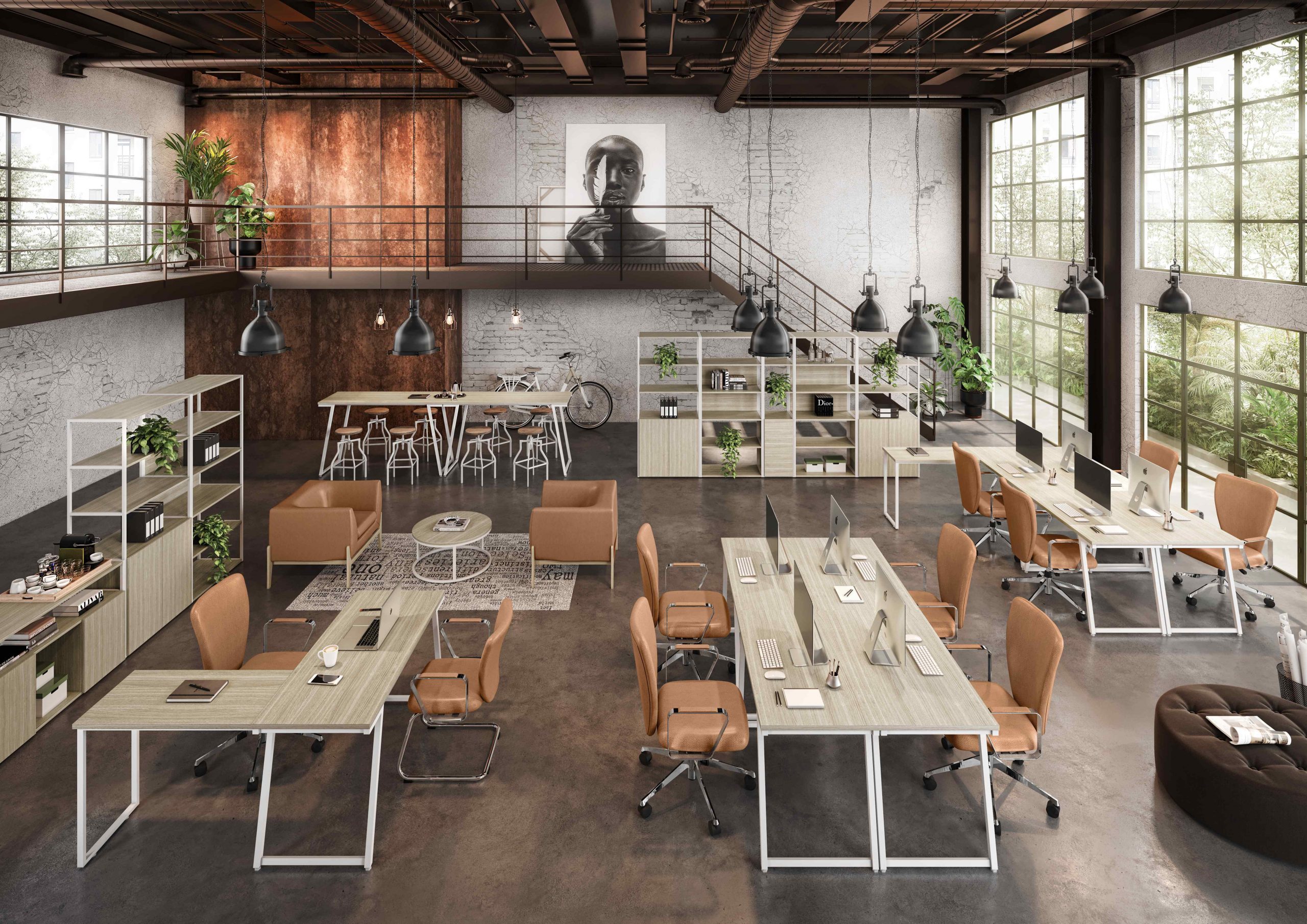 custo projeto decoração coworking