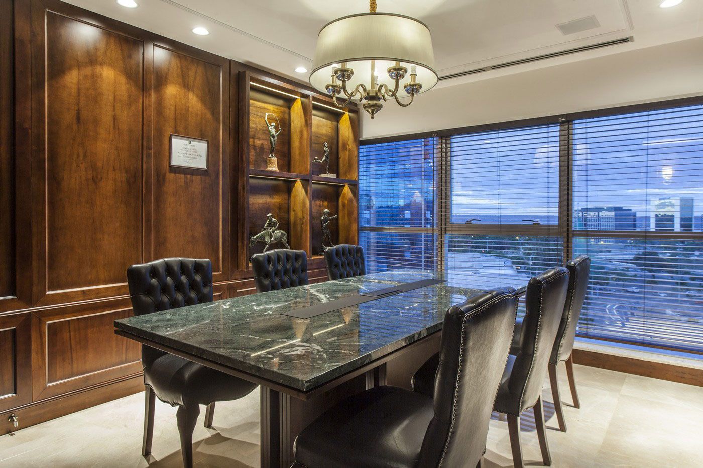 decoração de escritório de advocacia