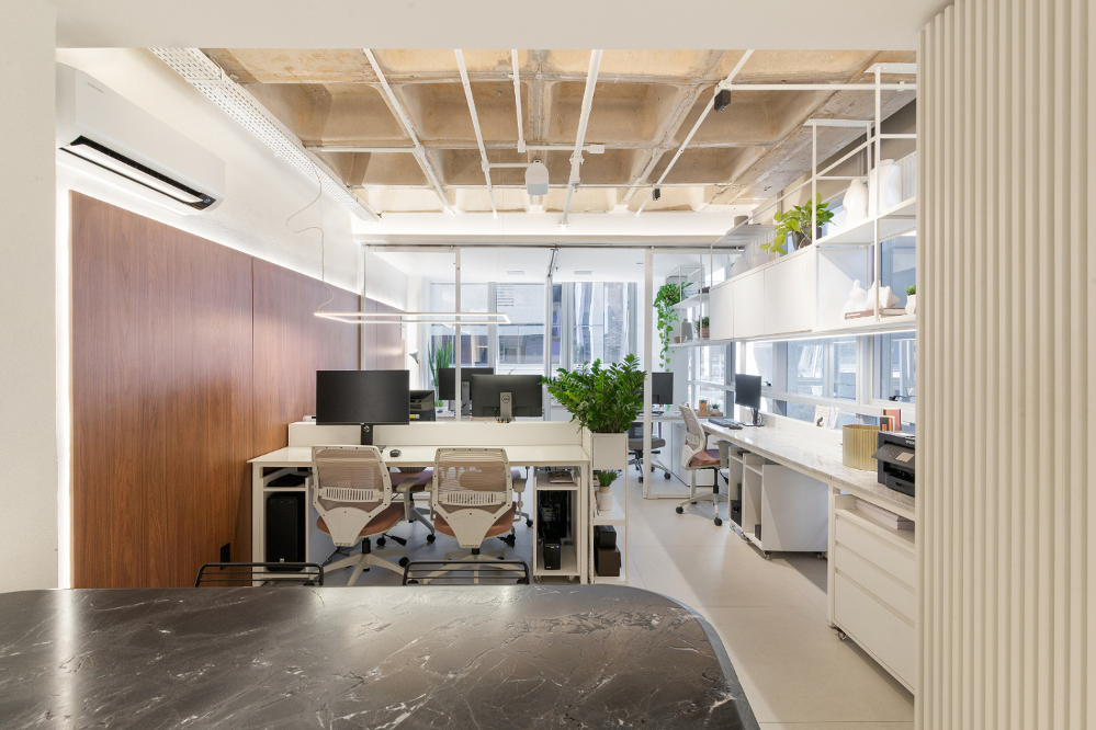ideias de decoração escritório de arquitetura moderno