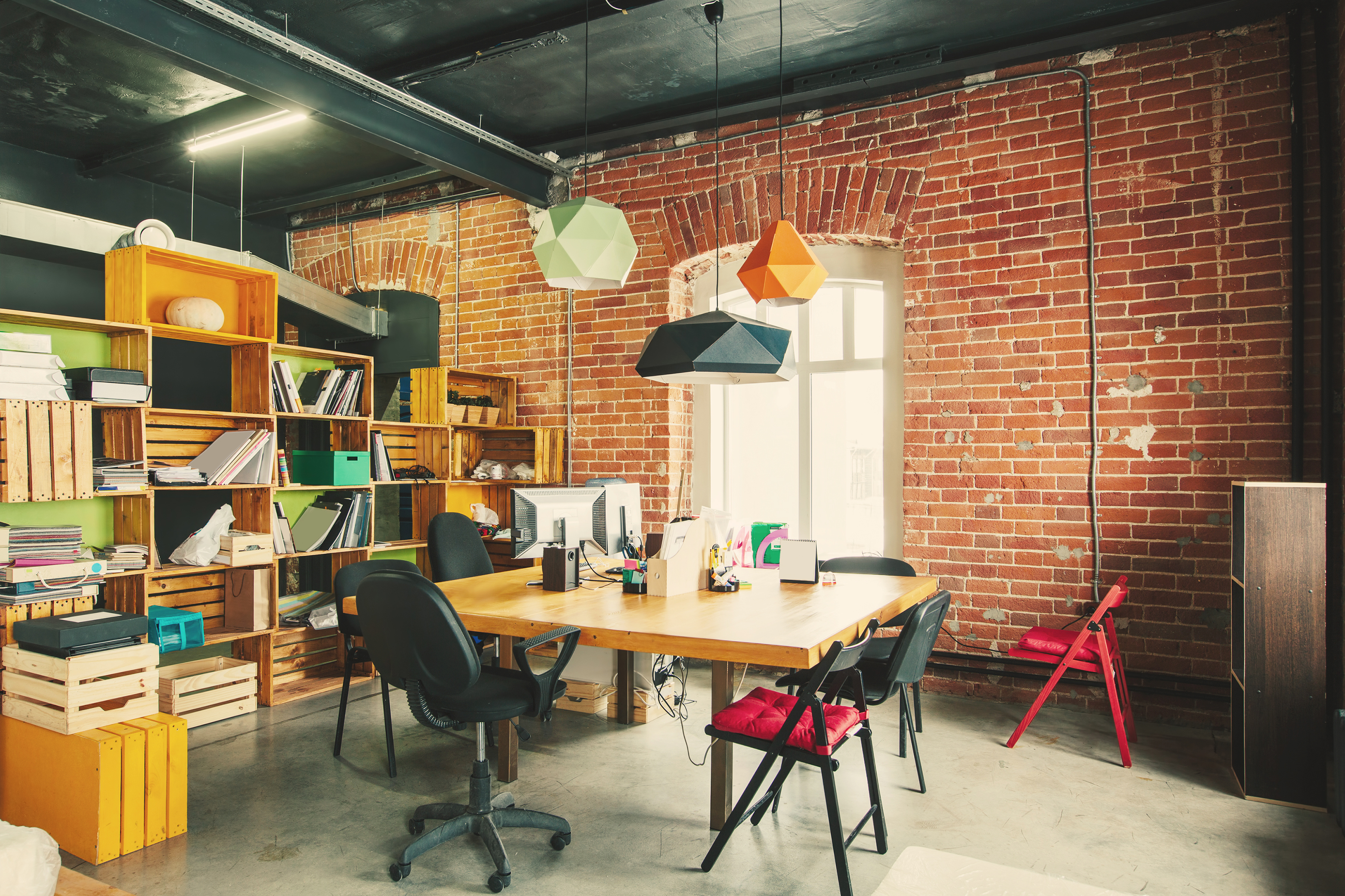 decoração de escritório de arquitetura