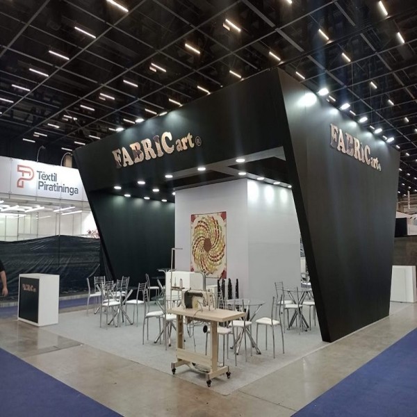 ideias criativas para decoração de estande de vendas