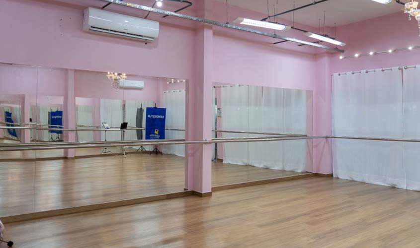 cores para estúdio de dança