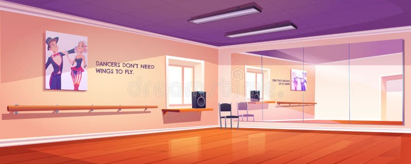 decoração estúdio de hip hop
