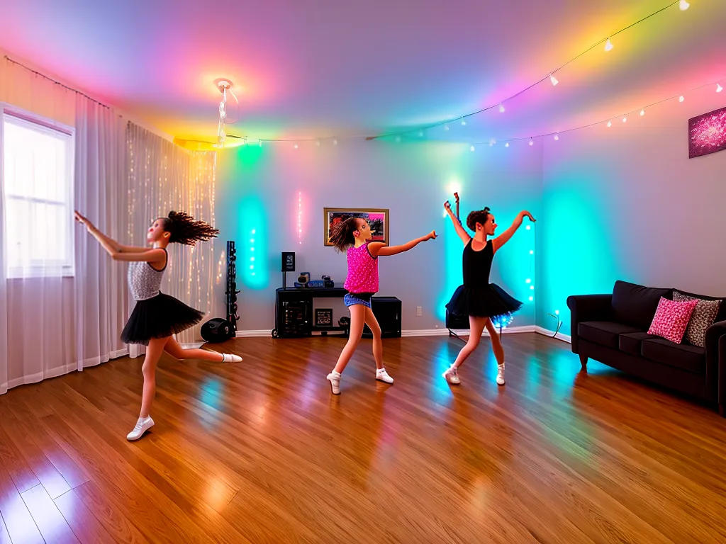 decoração estúdio de dança contemporânea