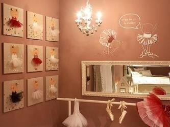 decoração estúdio de dança minimalista