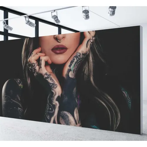 iluminação estúdio de tatuagem
