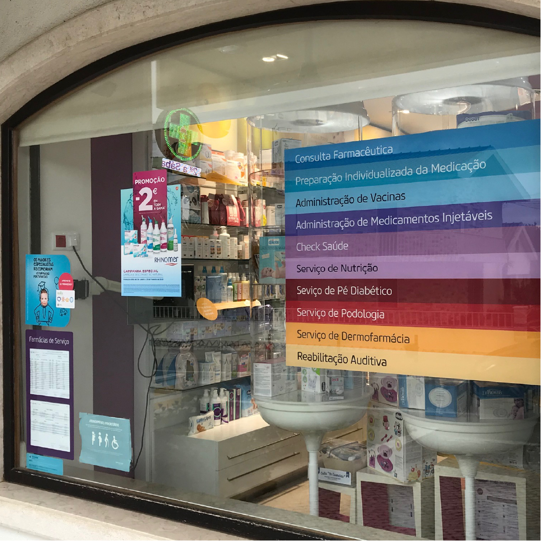 decoração de farmácia