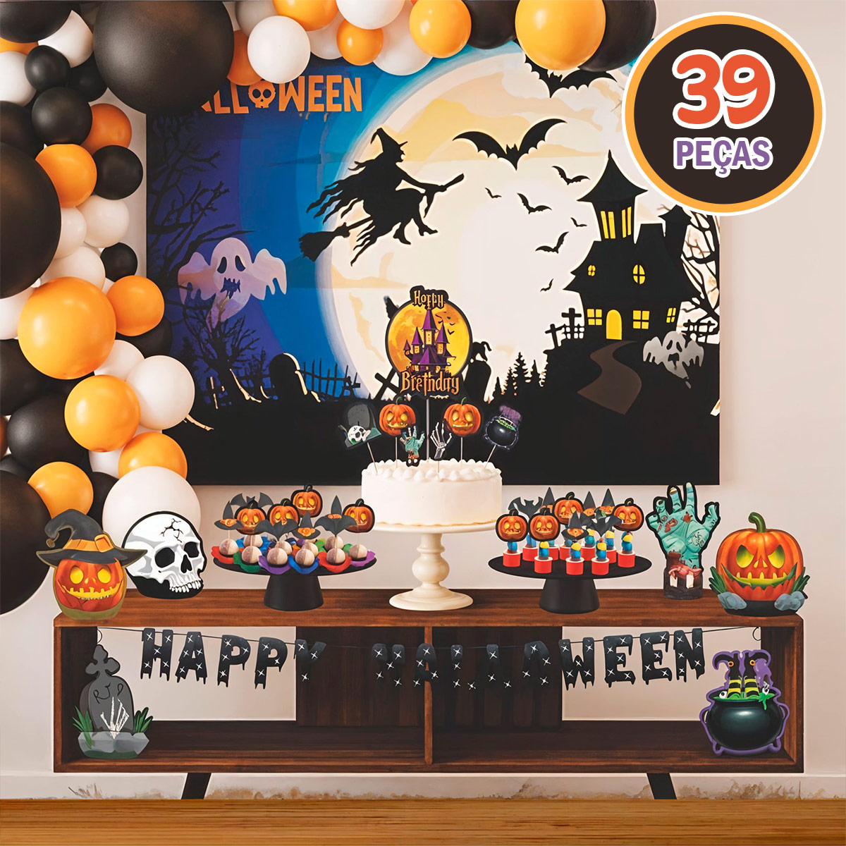 Decoração de Halloween DIY: Economia e Criatividade