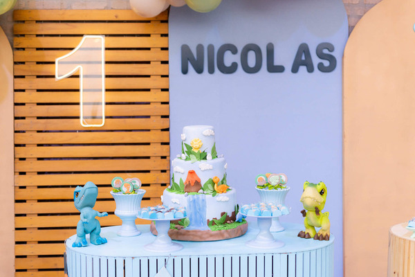decoração festa infantil tema cores