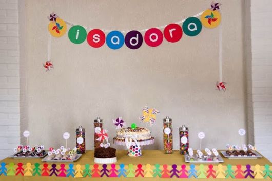 decoração balões festa infantil simples