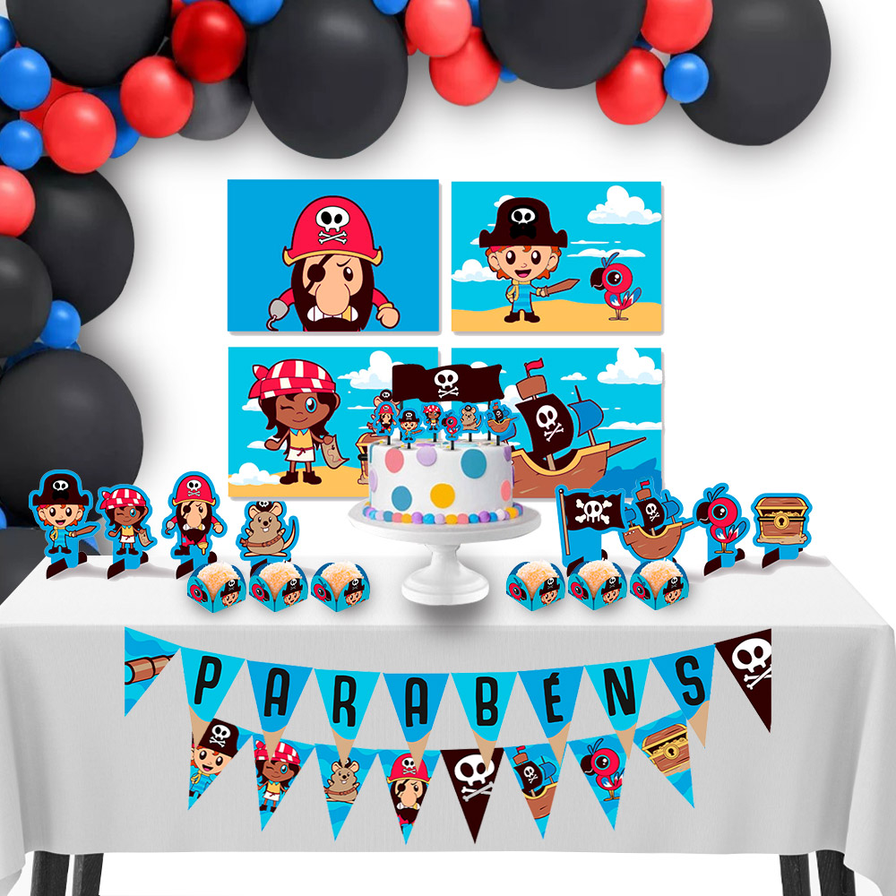 mesa de aniversário infantil simples
