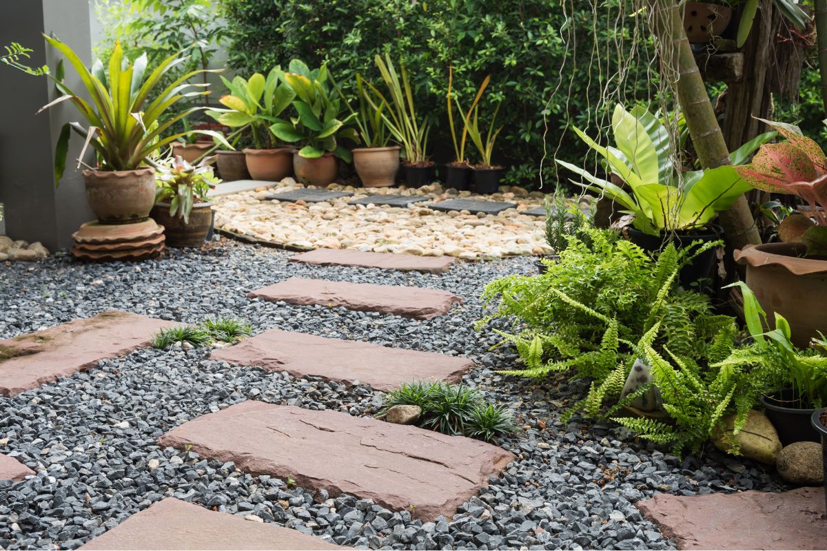 pedras decorativas para jardim externo
