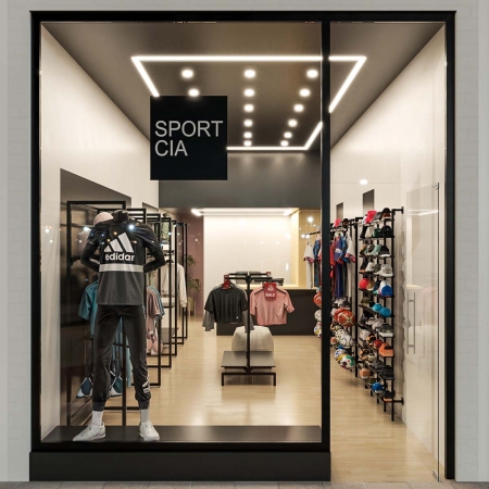 ideias criativas decoração loja artigos esportivos