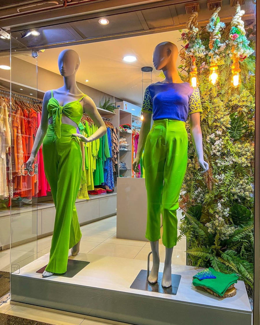 custo médio decoração loja artigos esportivos