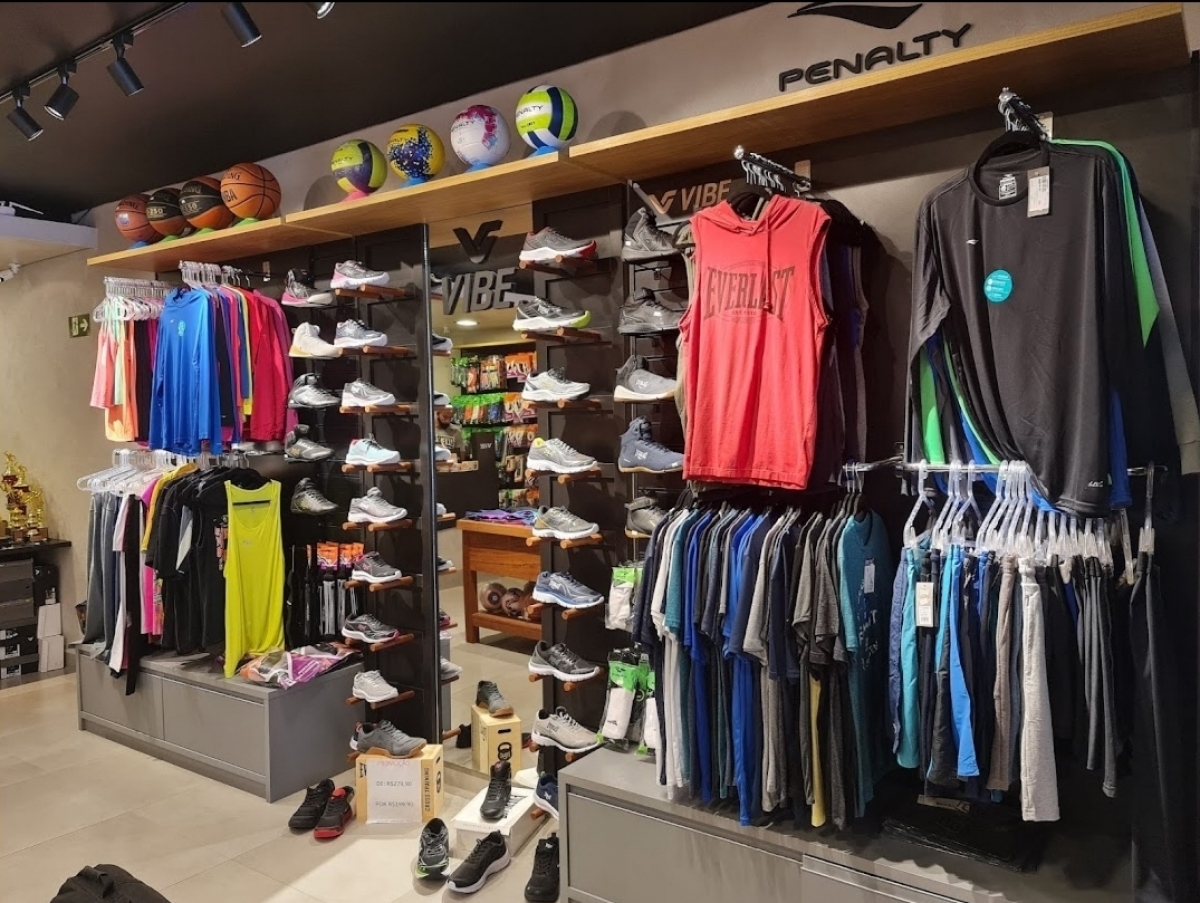 ideias criativas decoração loja artigos esportivos