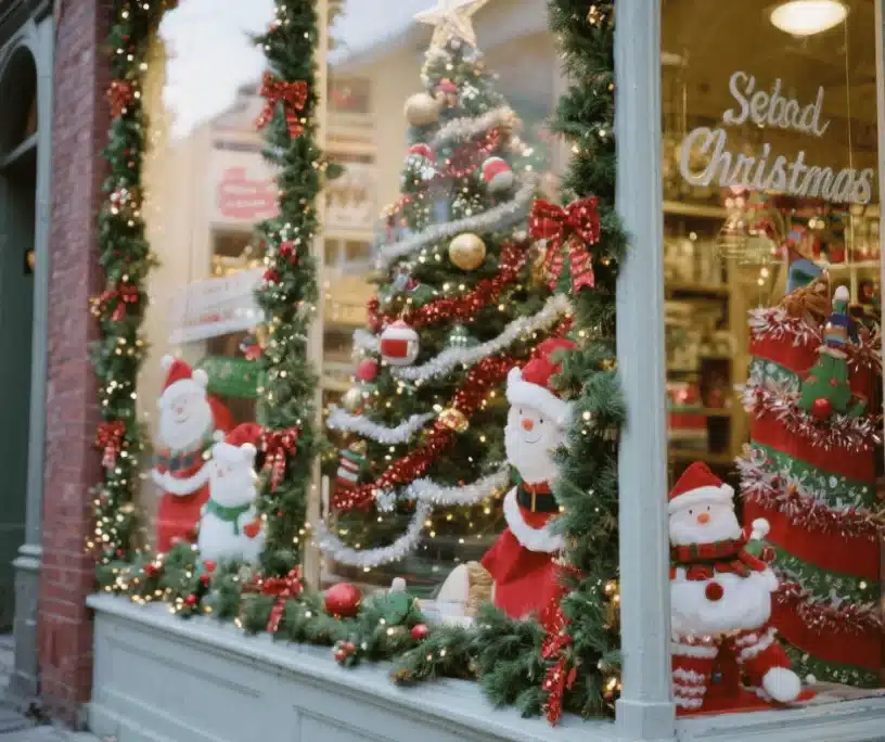 decoração de loja de artigos para festa