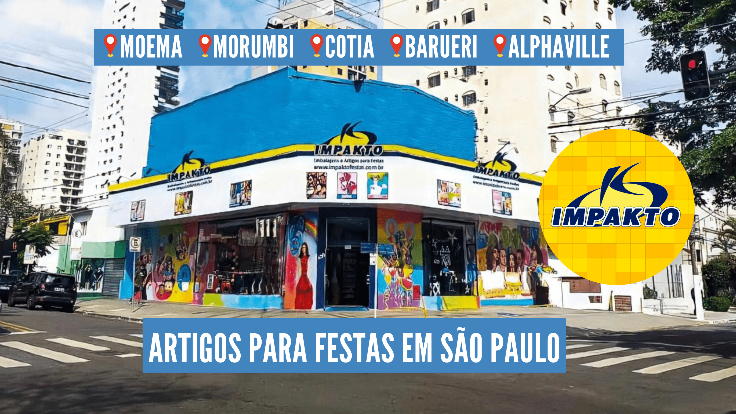 decoração de loja de artigos para festa