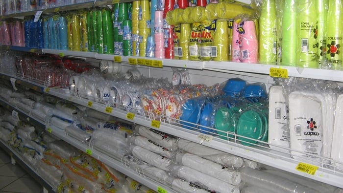 decoração de loja de artigos para festa