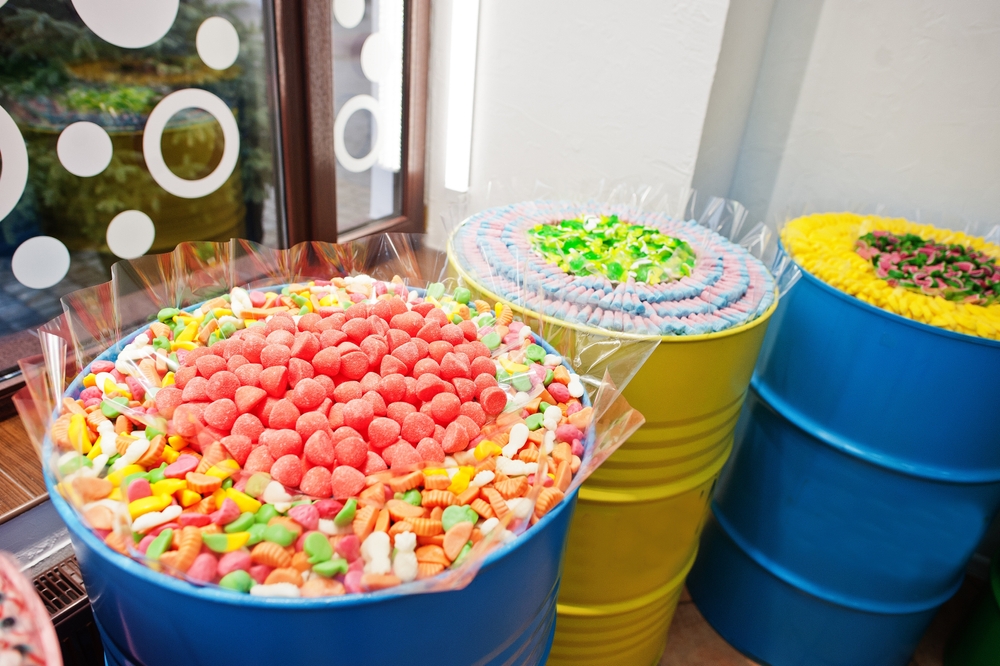 decoração de loja de artigos para festa