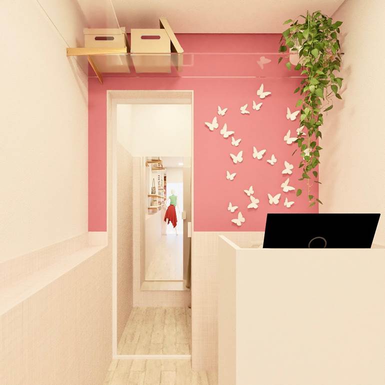 decoração loja de doces rústica versus moderna