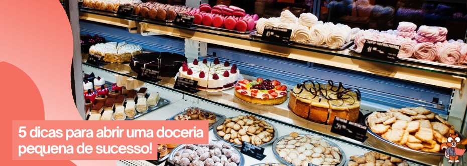 decoração loja de doces rústica versus moderna