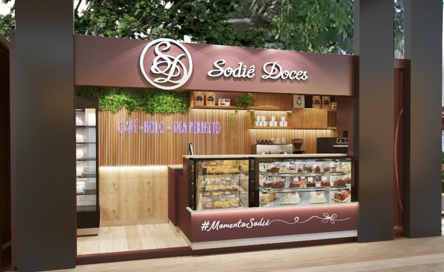 ideias criativas decoração loja de doces pequena