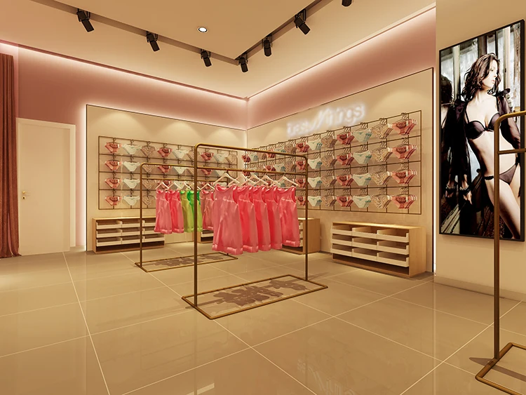 custo médio decoração loja de lingerie