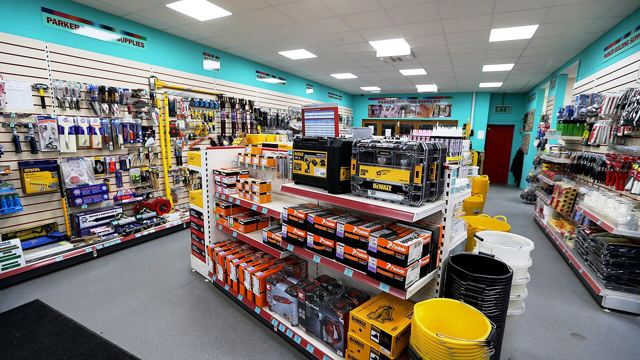 decoração loja materiais construção online