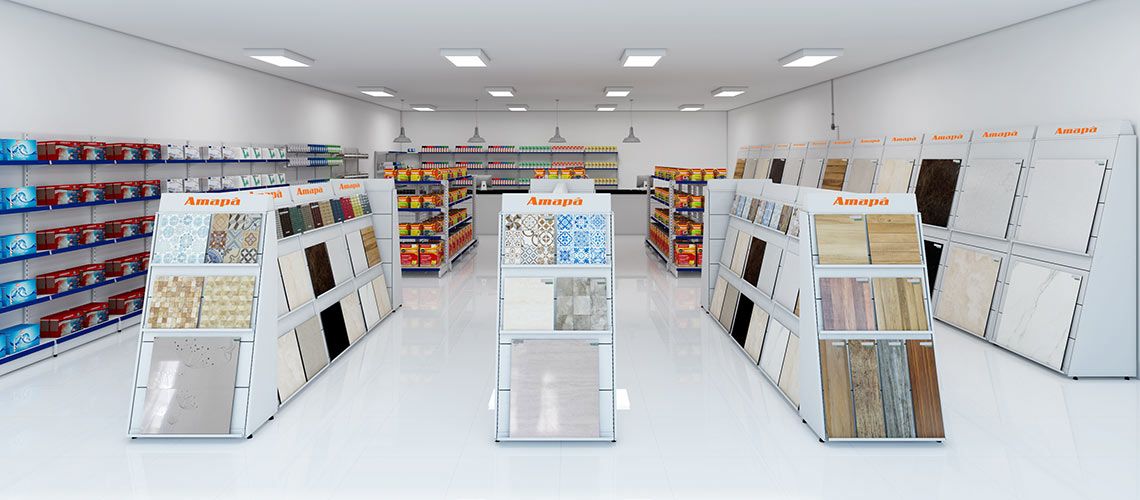 cores para loja de materiais de construção