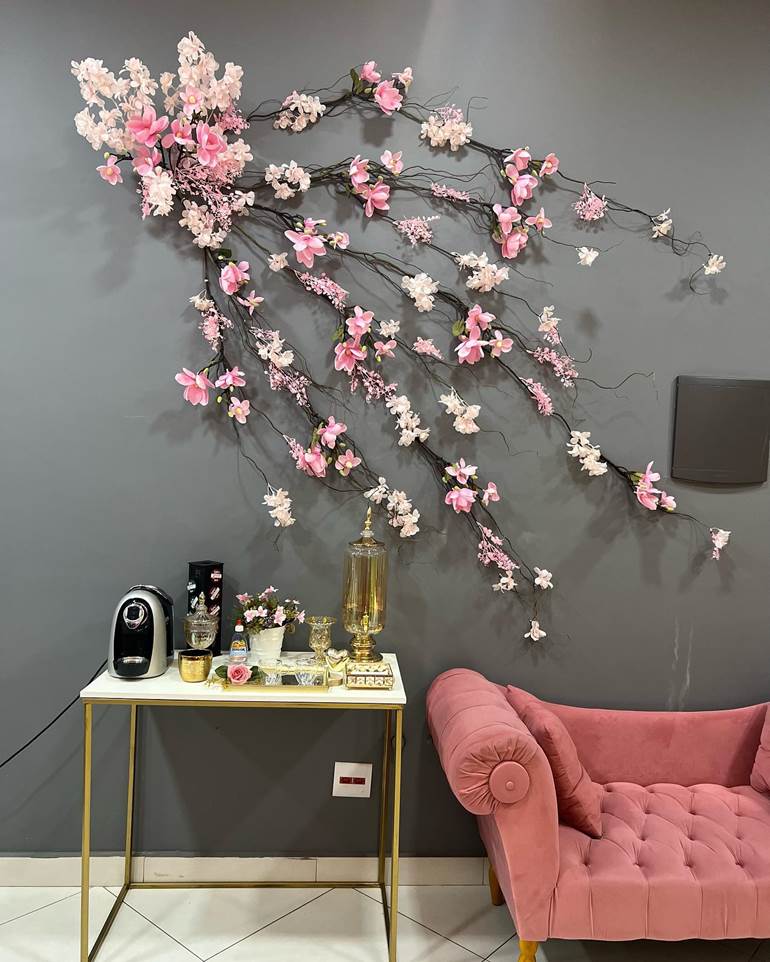 decoração de loja de plantas