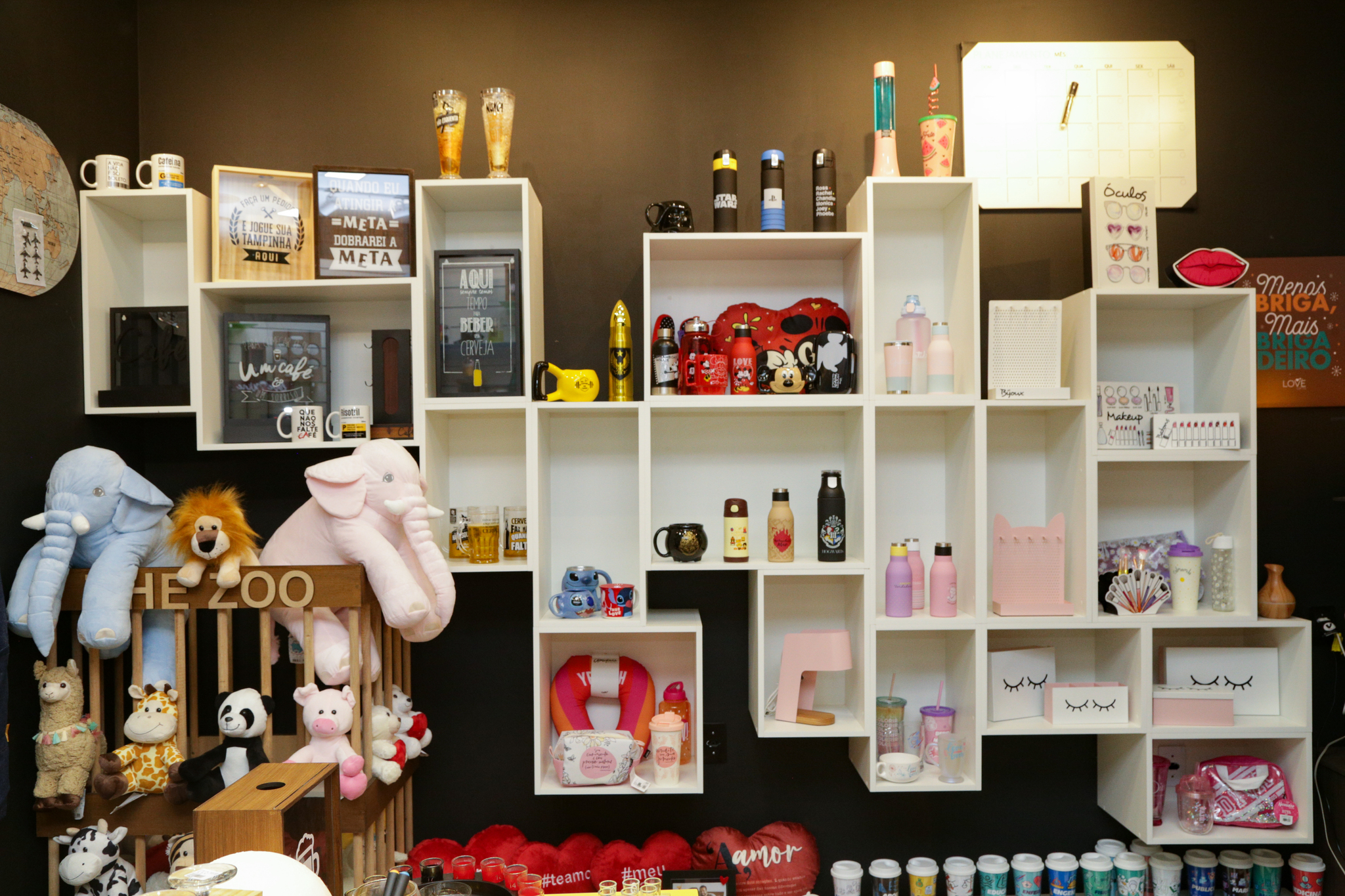 ideias de decoração para loja de presentes criativos