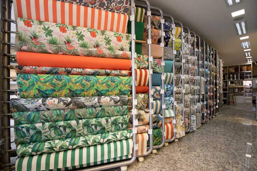 tendências decoração loja de tecidos 2026