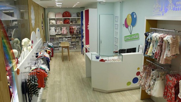 decoração de loja infantil
