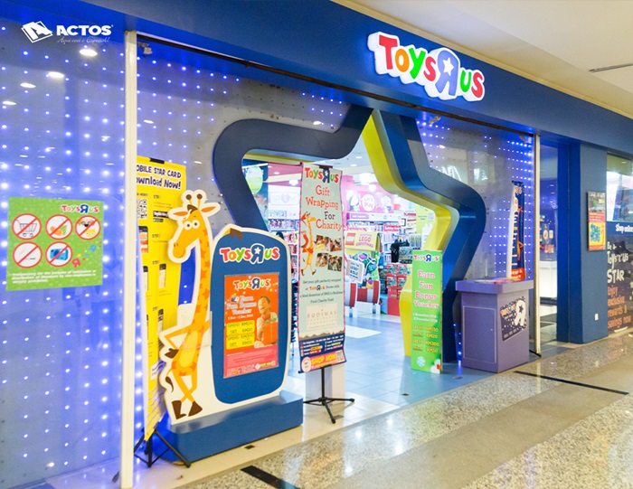 decoração de loja infantil