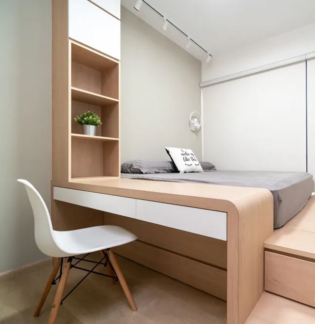 ideias de decoração mesa de estudos minimalista