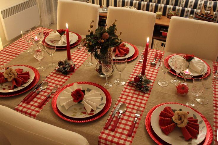 decoracao de mesa para o natal