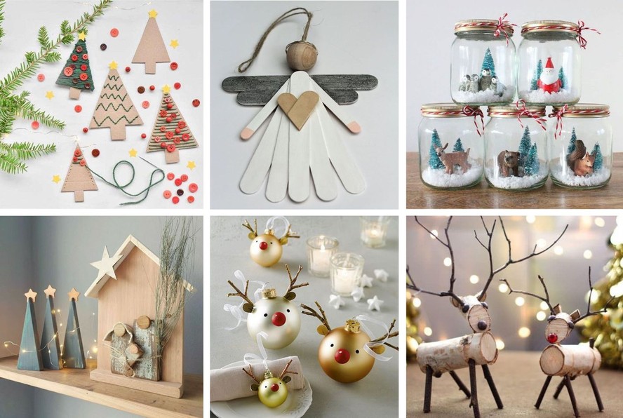 decoração de natal barata e criativa