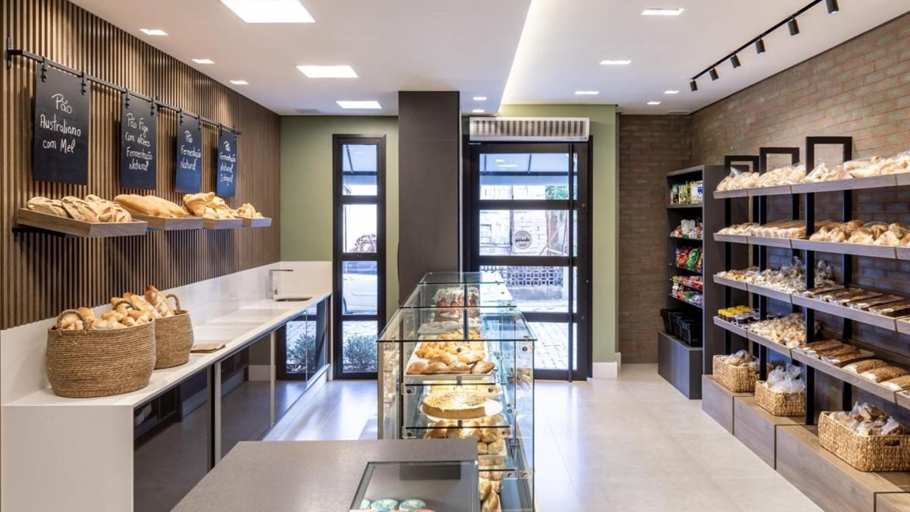 decoração de padaria